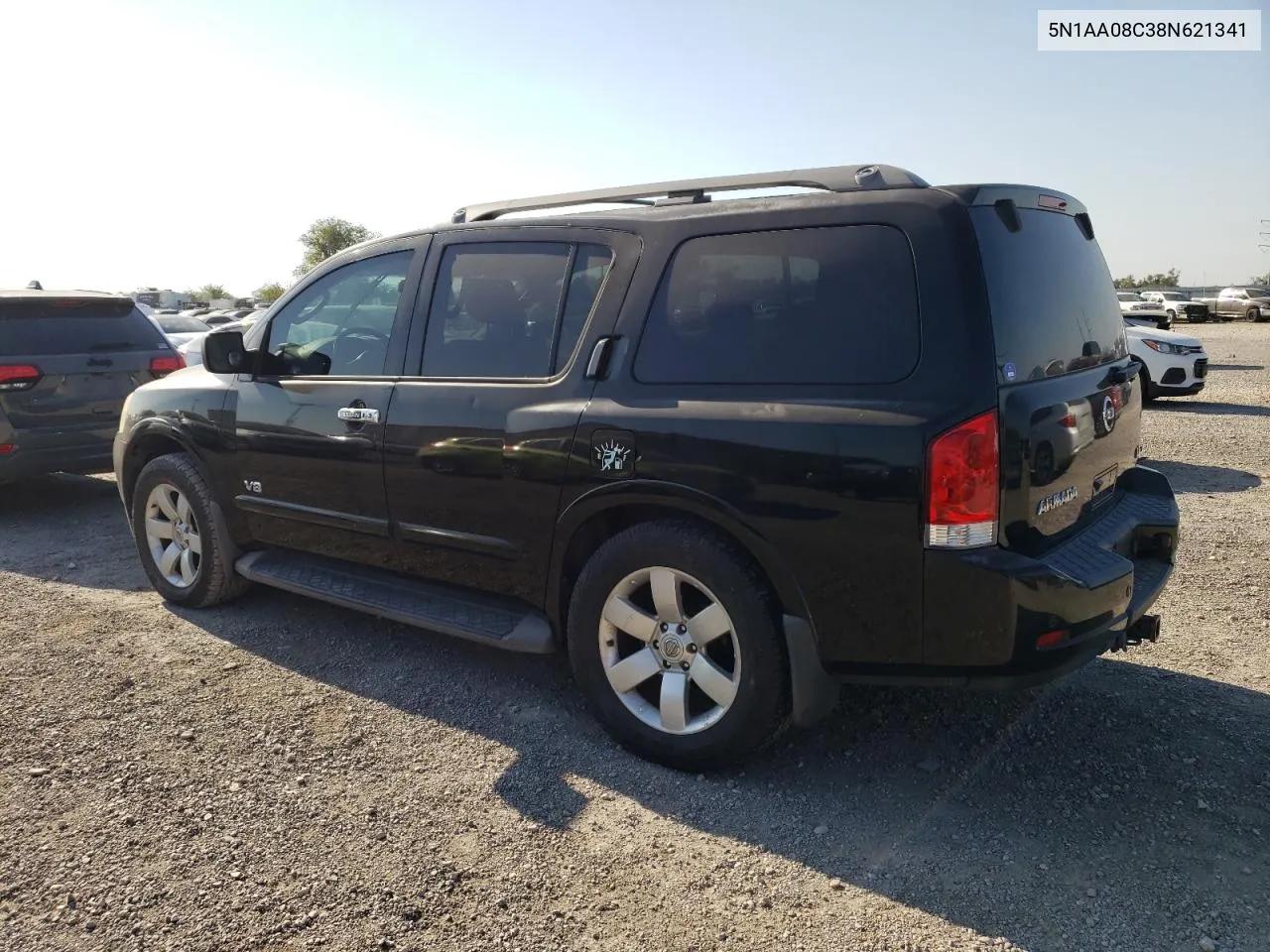 2008 Nissan Armada Se VIN: 5N1AA08C38N621341 Lot: 74666984