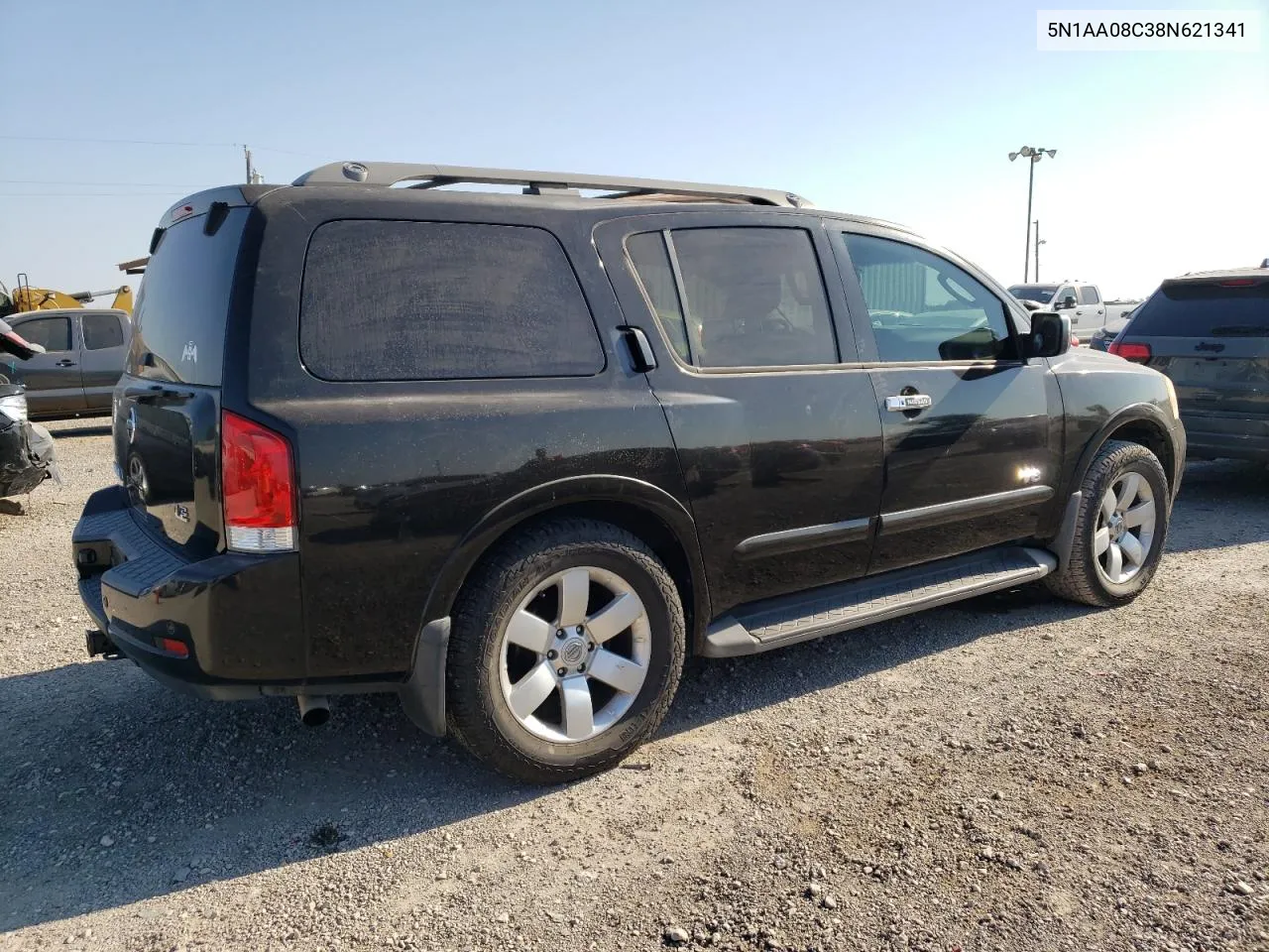 2008 Nissan Armada Se VIN: 5N1AA08C38N621341 Lot: 74666984