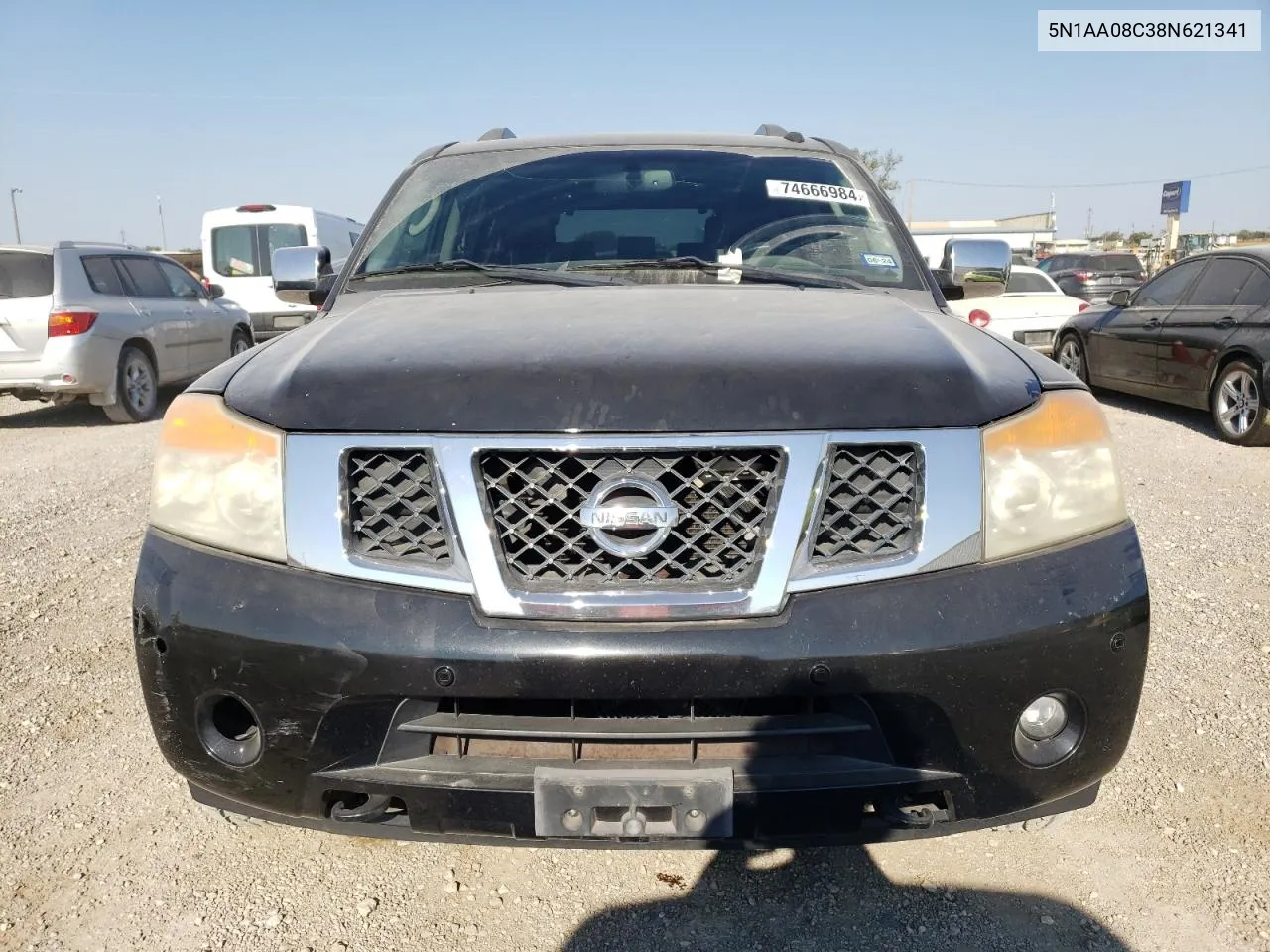 2008 Nissan Armada Se VIN: 5N1AA08C38N621341 Lot: 74666984