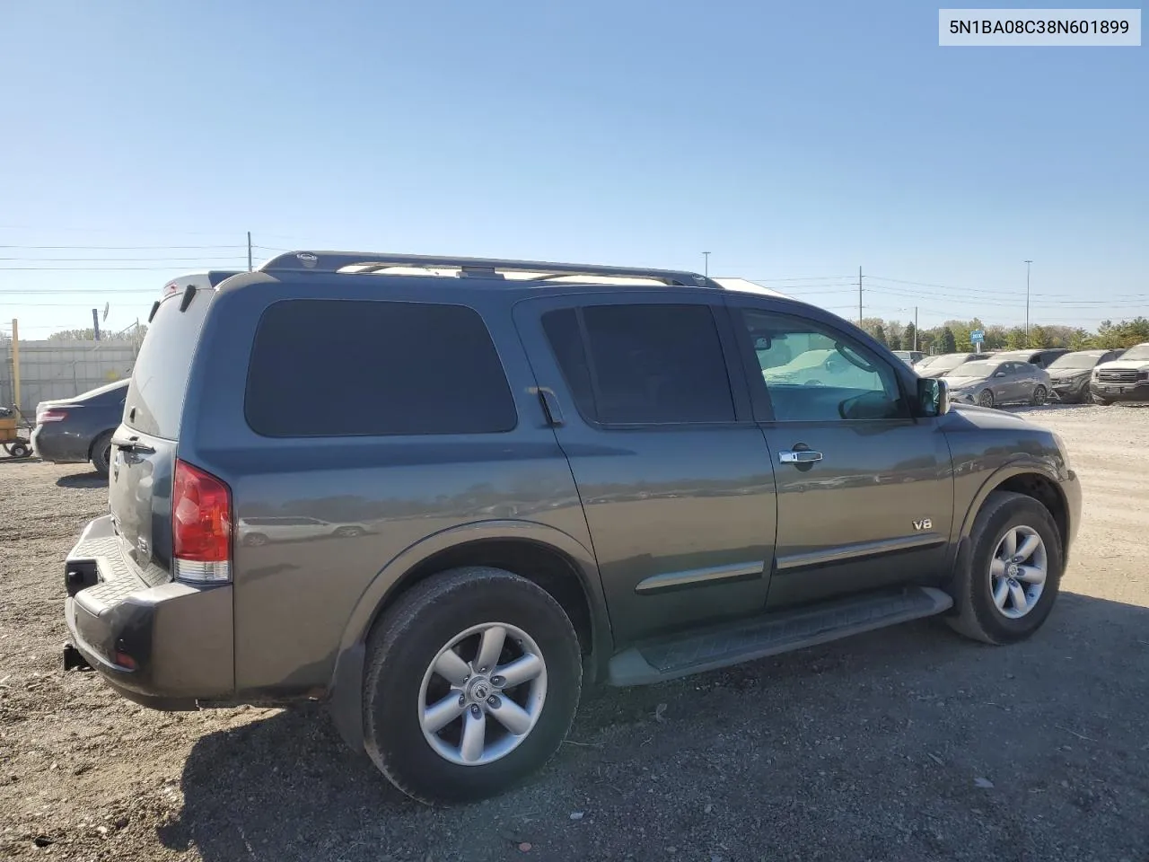 5N1BA08C38N601899 2008 Nissan Armada Se