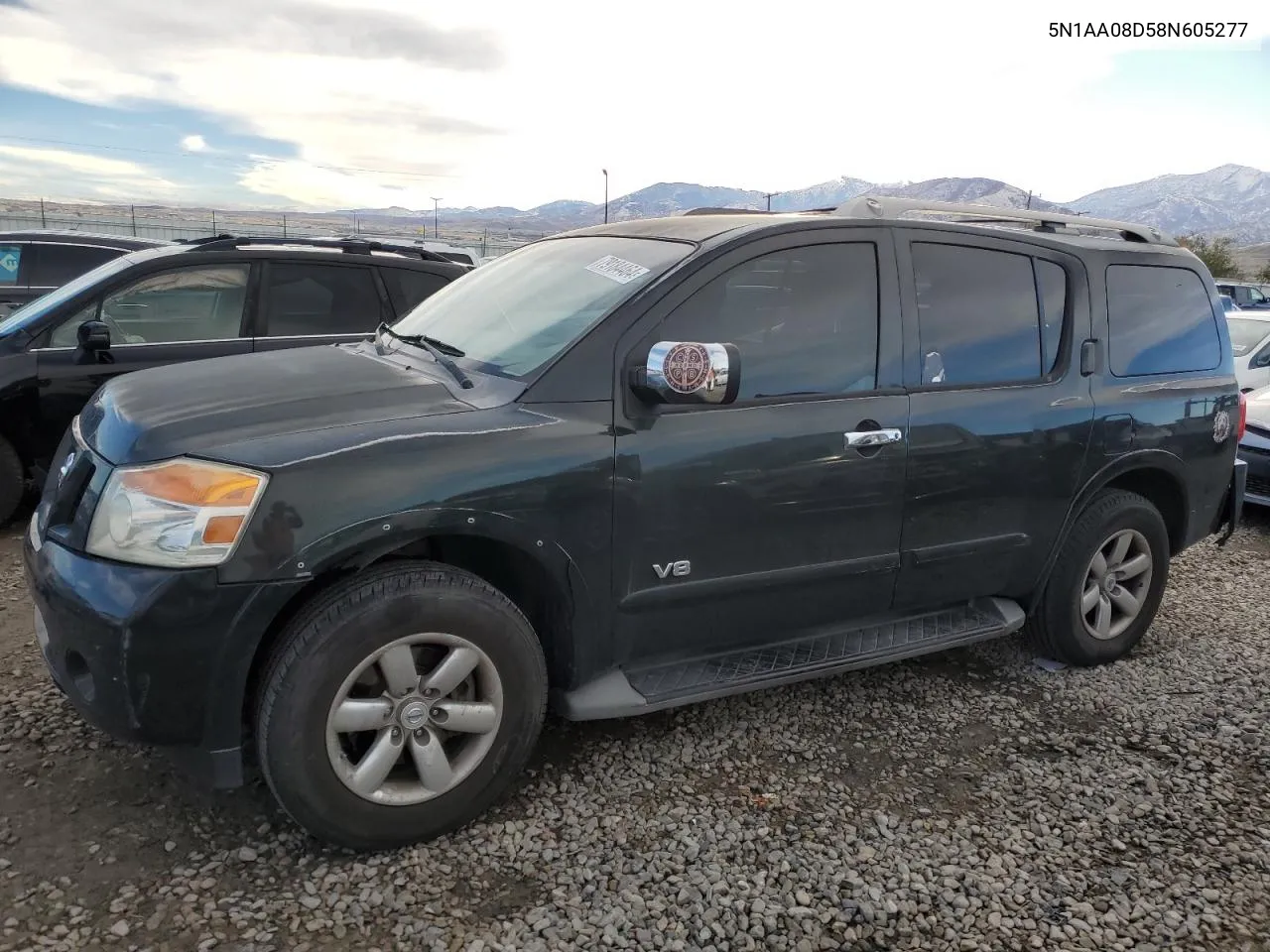 2008 Nissan Armada Se VIN: 5N1AA08D58N605277 Lot: 79184464