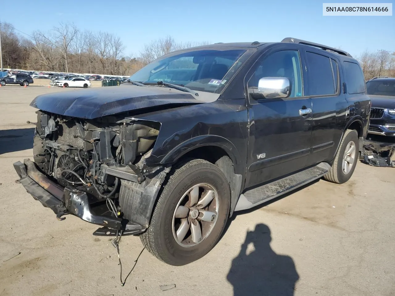 2008 Nissan Armada Se VIN: 5N1AA08C78N614666 Lot: 79279264