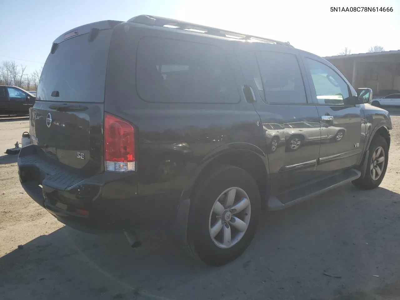 2008 Nissan Armada Se VIN: 5N1AA08C78N614666 Lot: 79279264