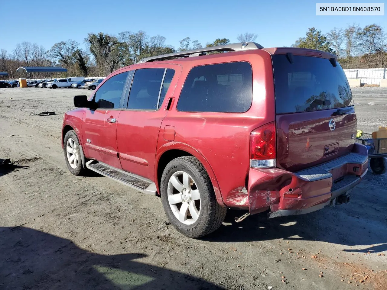 5N1BA08D18N608570 2008 Nissan Armada Se