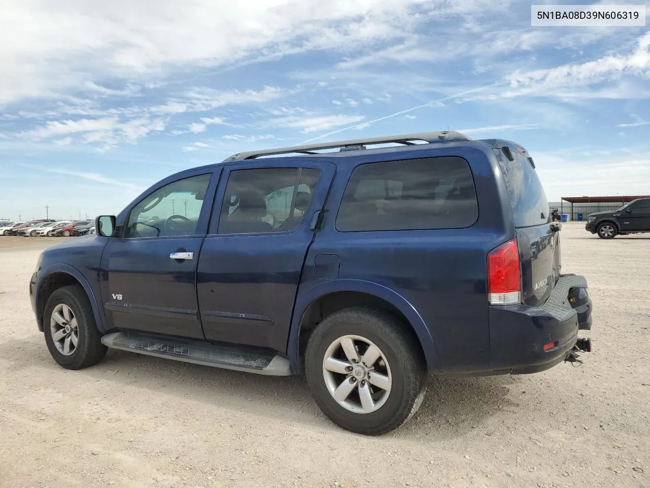 2009 Nissan Armada Se VIN: 5N1BA08D39N606319 Lot: 49718284