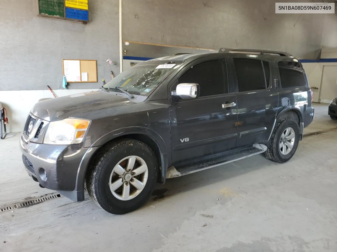 5N1BA08D59N607469 2009 Nissan Armada Se