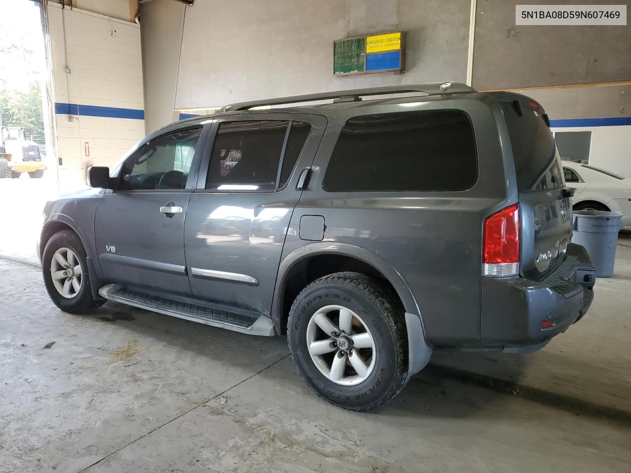 2009 Nissan Armada Se VIN: 5N1BA08D59N607469 Lot: 70824904