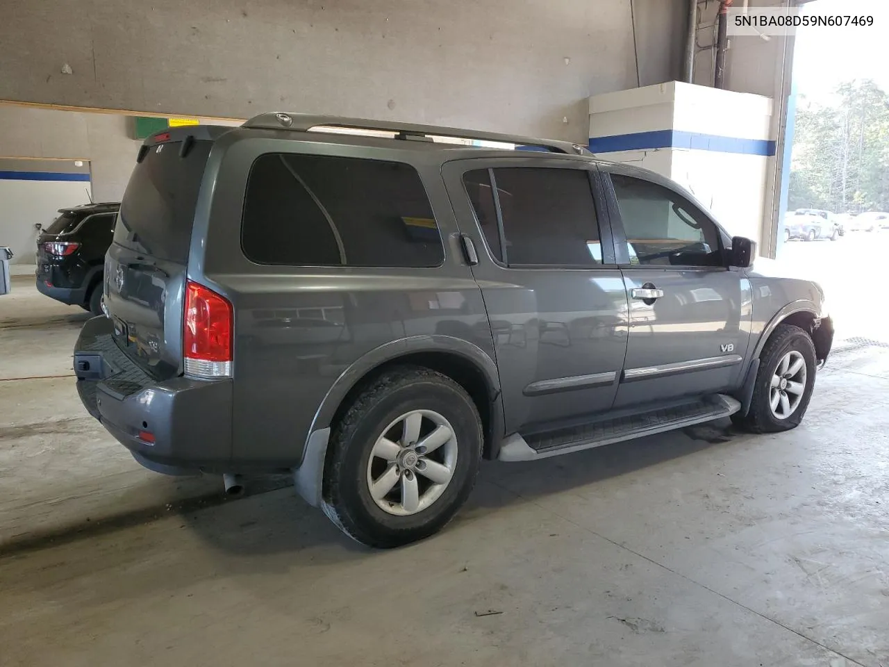 2009 Nissan Armada Se VIN: 5N1BA08D59N607469 Lot: 70824904