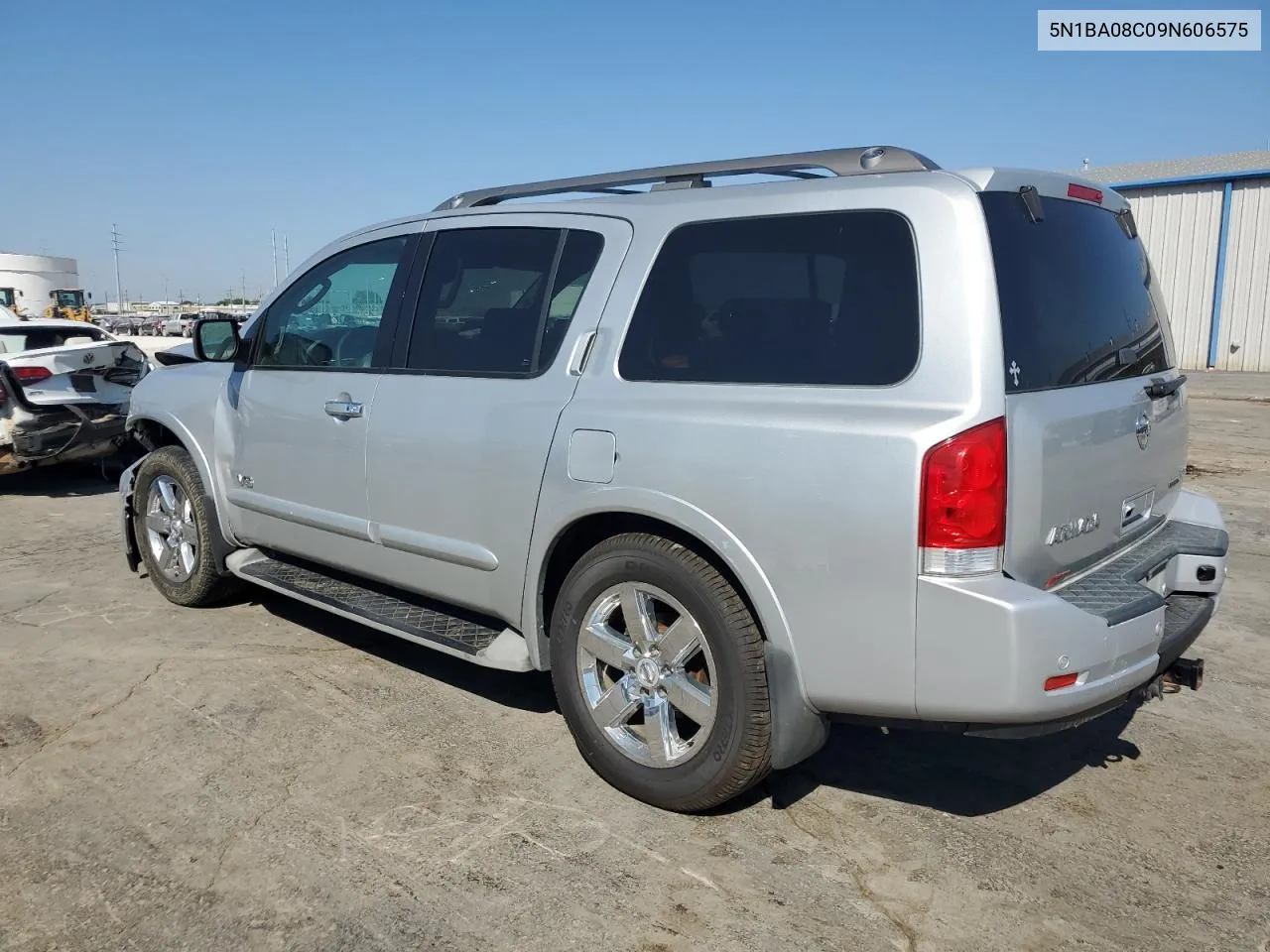 2009 Nissan Armada Se VIN: 5N1BA08C09N606575 Lot: 72443574