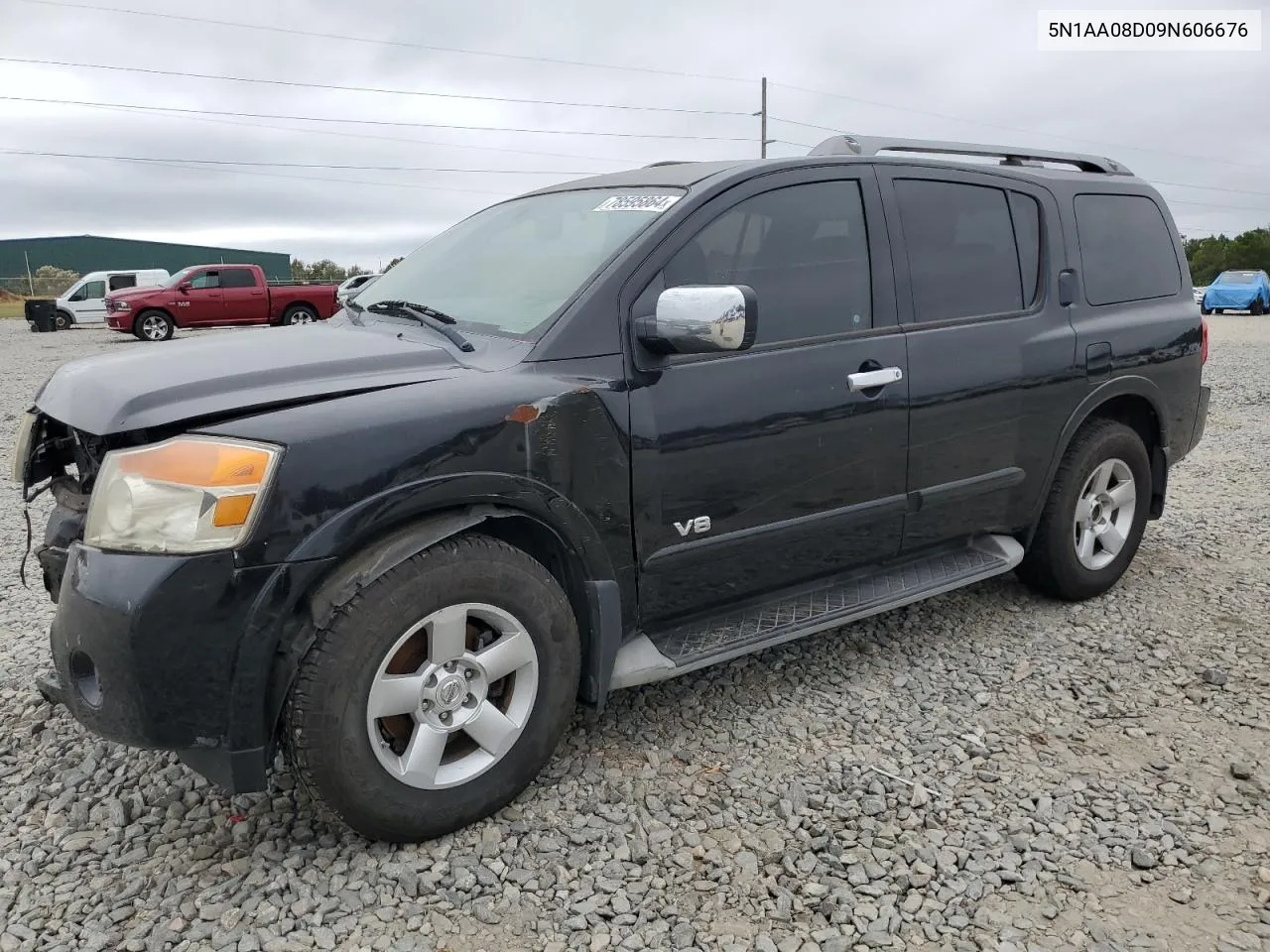 5N1AA08D09N606676 2009 Nissan Armada Se