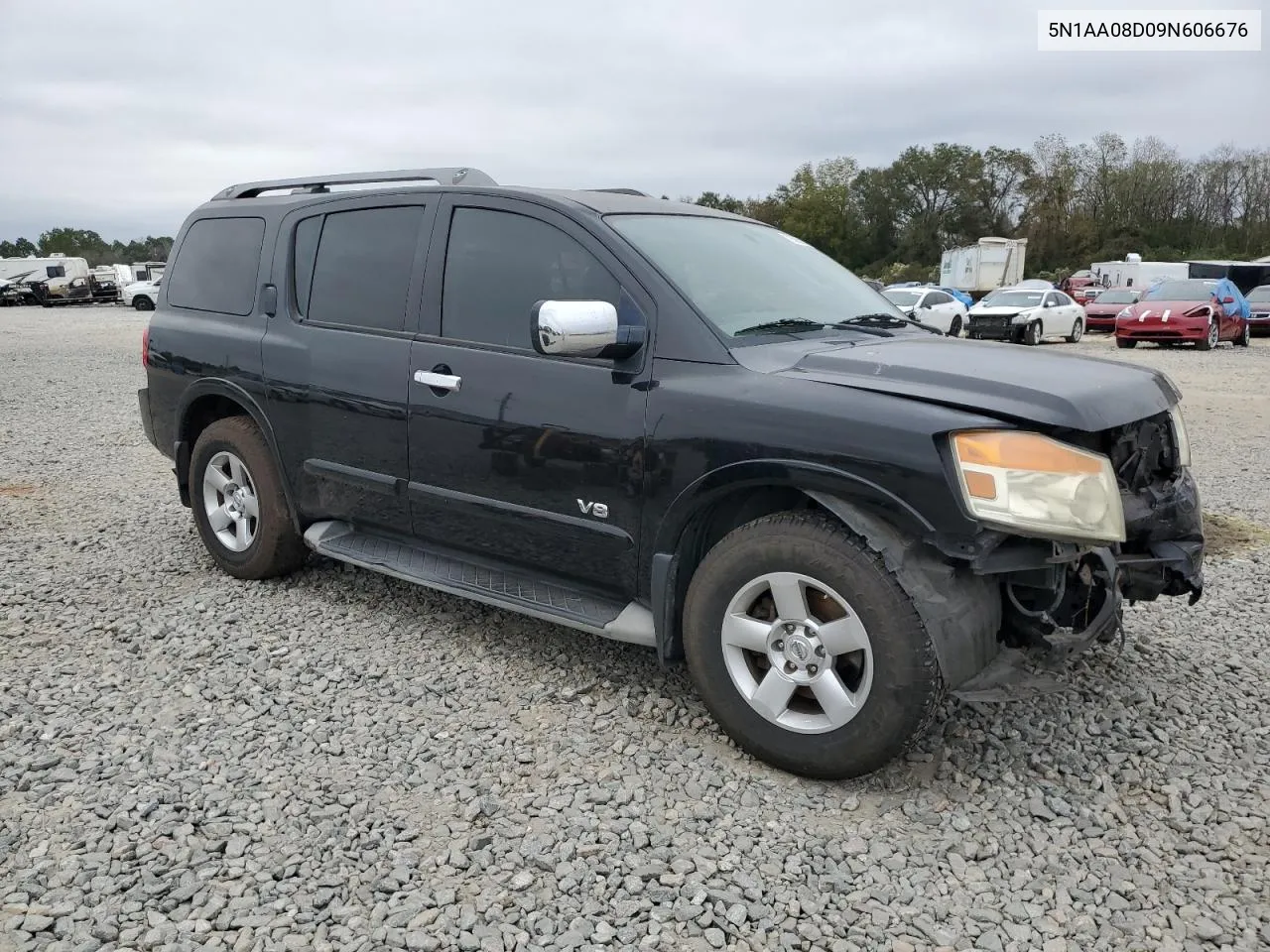 5N1AA08D09N606676 2009 Nissan Armada Se