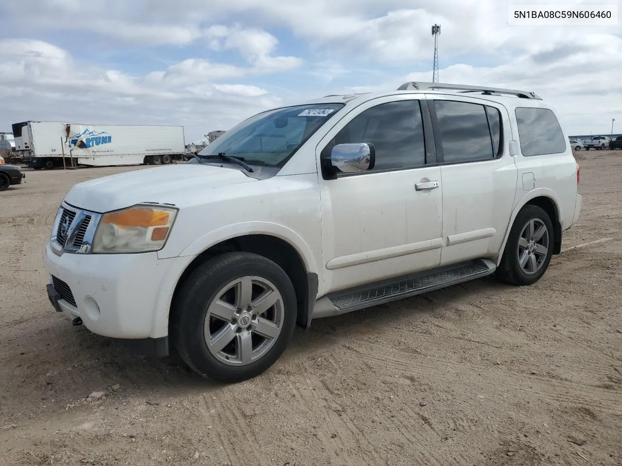 2009 Nissan Armada Se VIN: 5N1BA08C59N606460 Lot: 79212404