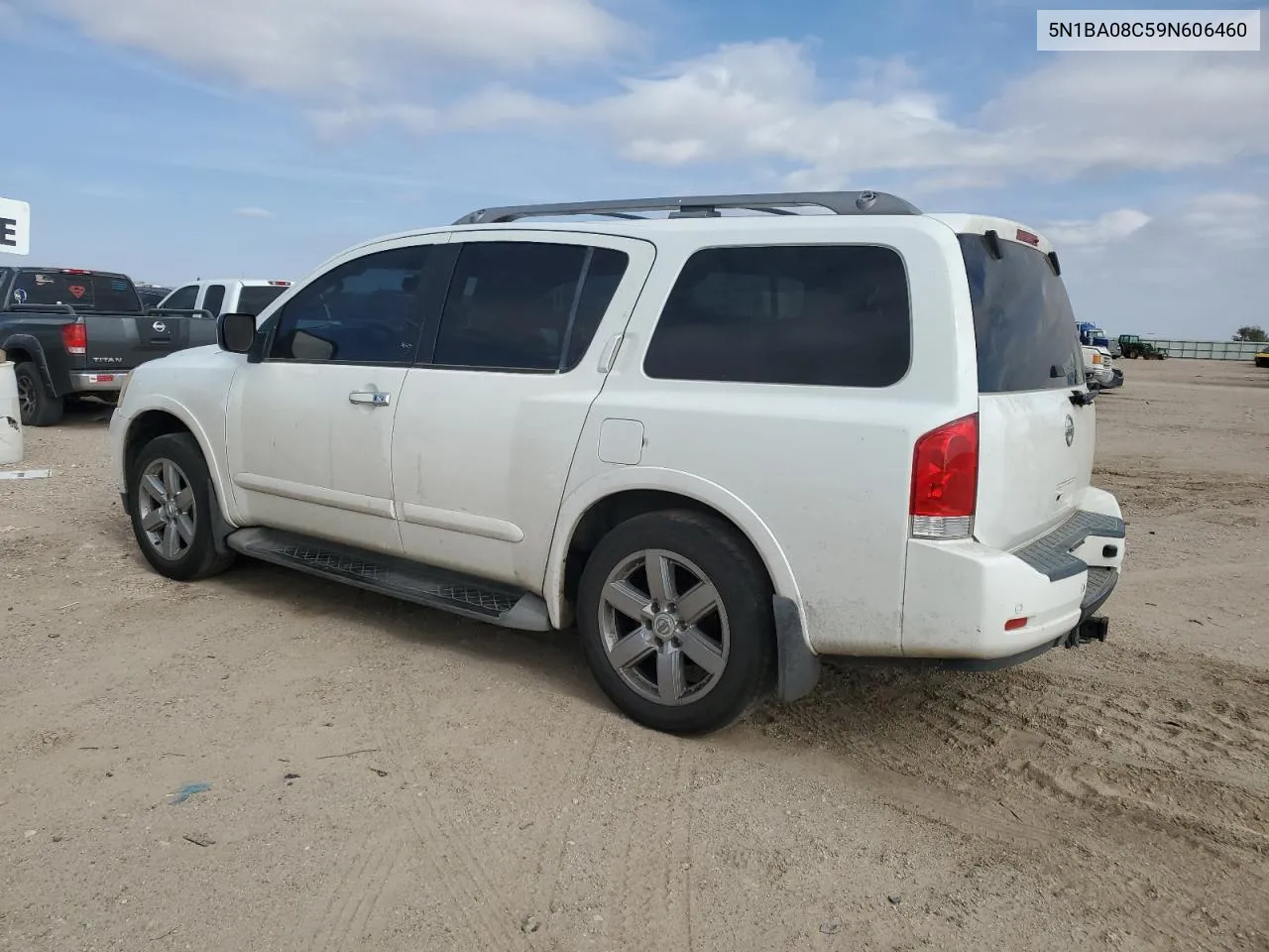 2009 Nissan Armada Se VIN: 5N1BA08C59N606460 Lot: 79212404