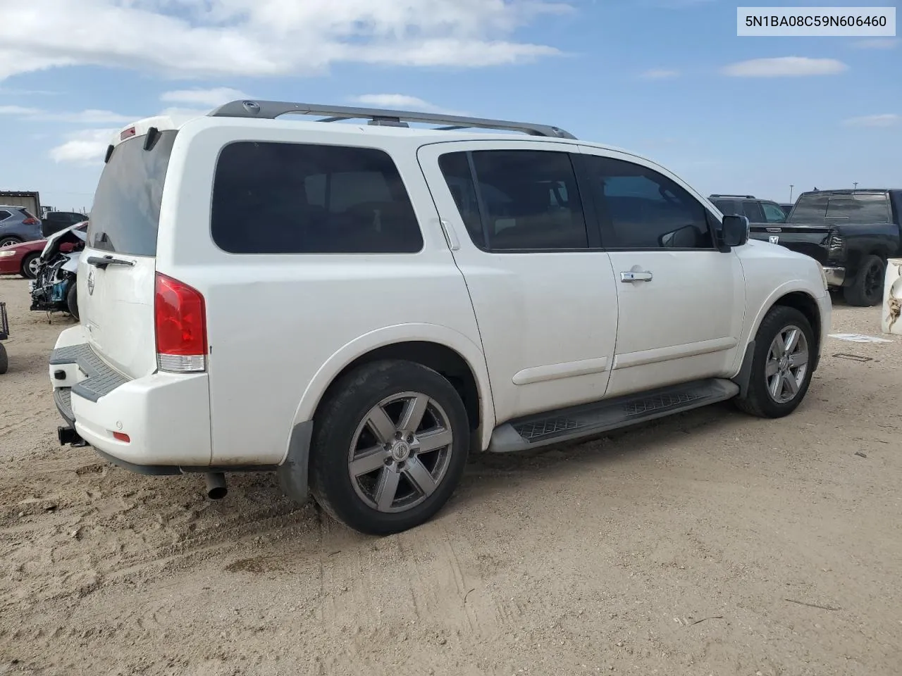 2009 Nissan Armada Se VIN: 5N1BA08C59N606460 Lot: 79212404