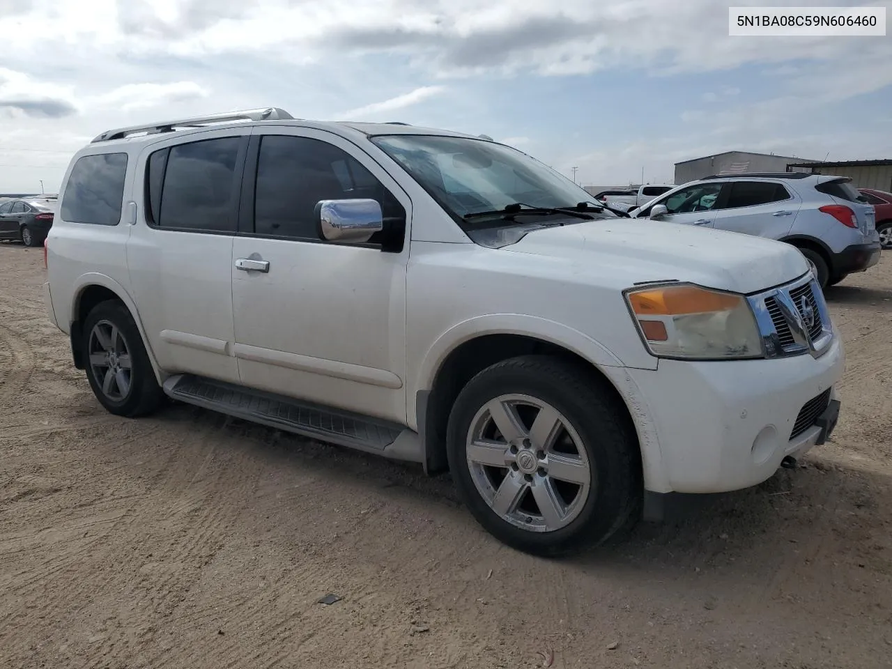 2009 Nissan Armada Se VIN: 5N1BA08C59N606460 Lot: 79212404