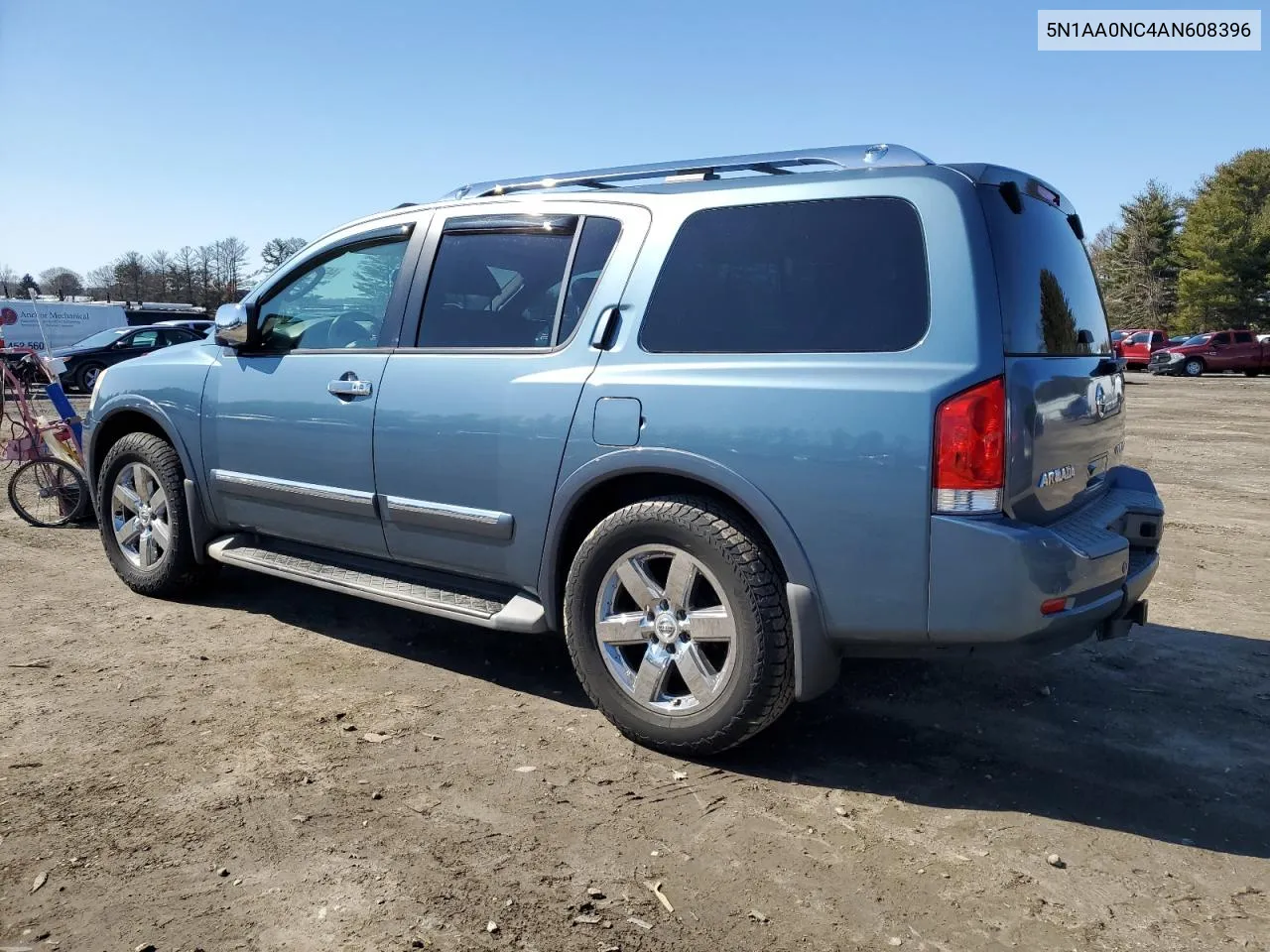 2010 Nissan Armada Se VIN: 5N1AA0NC4AN608396 Lot: 44747154