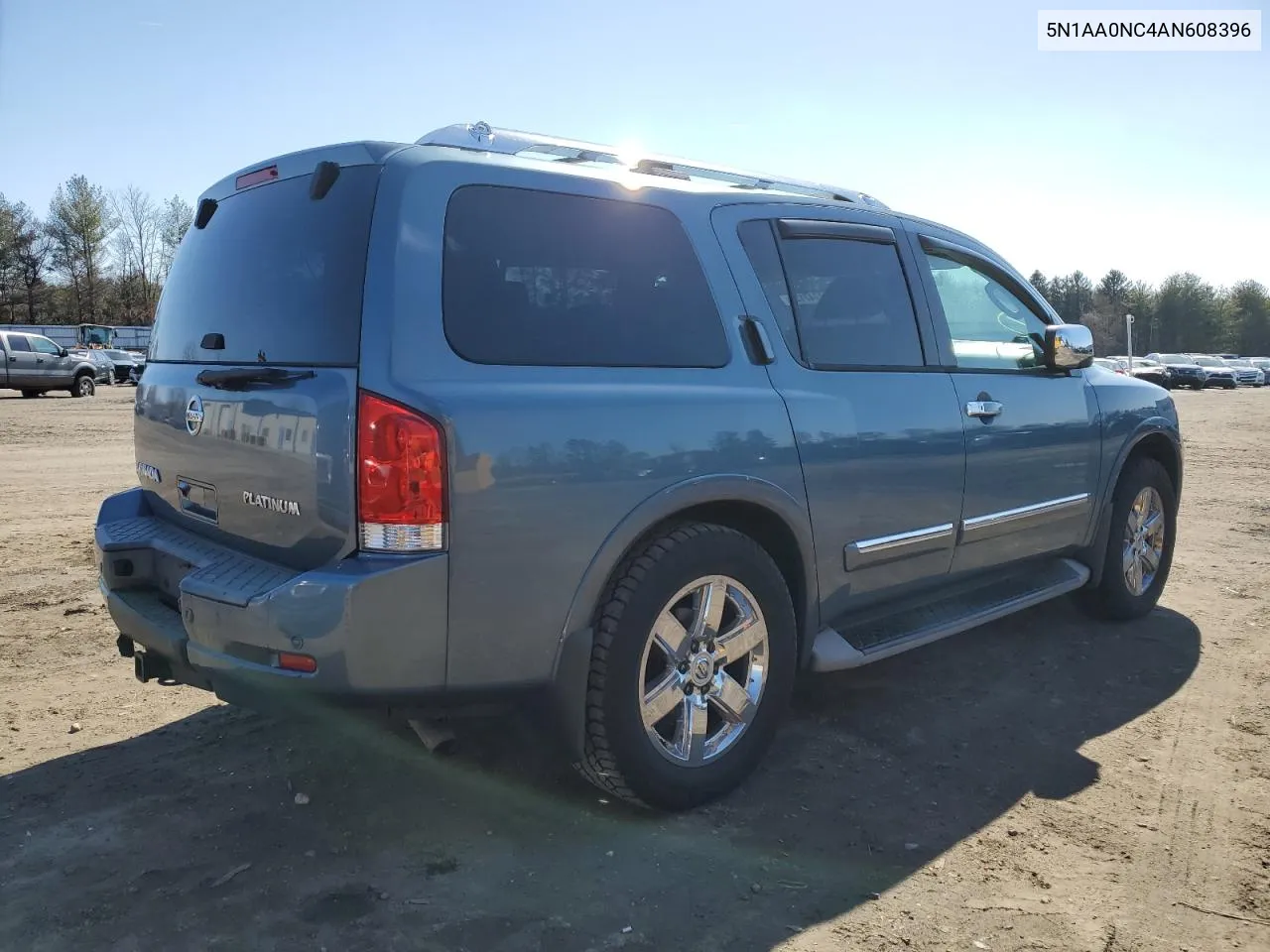 2010 Nissan Armada Se VIN: 5N1AA0NC4AN608396 Lot: 44747154