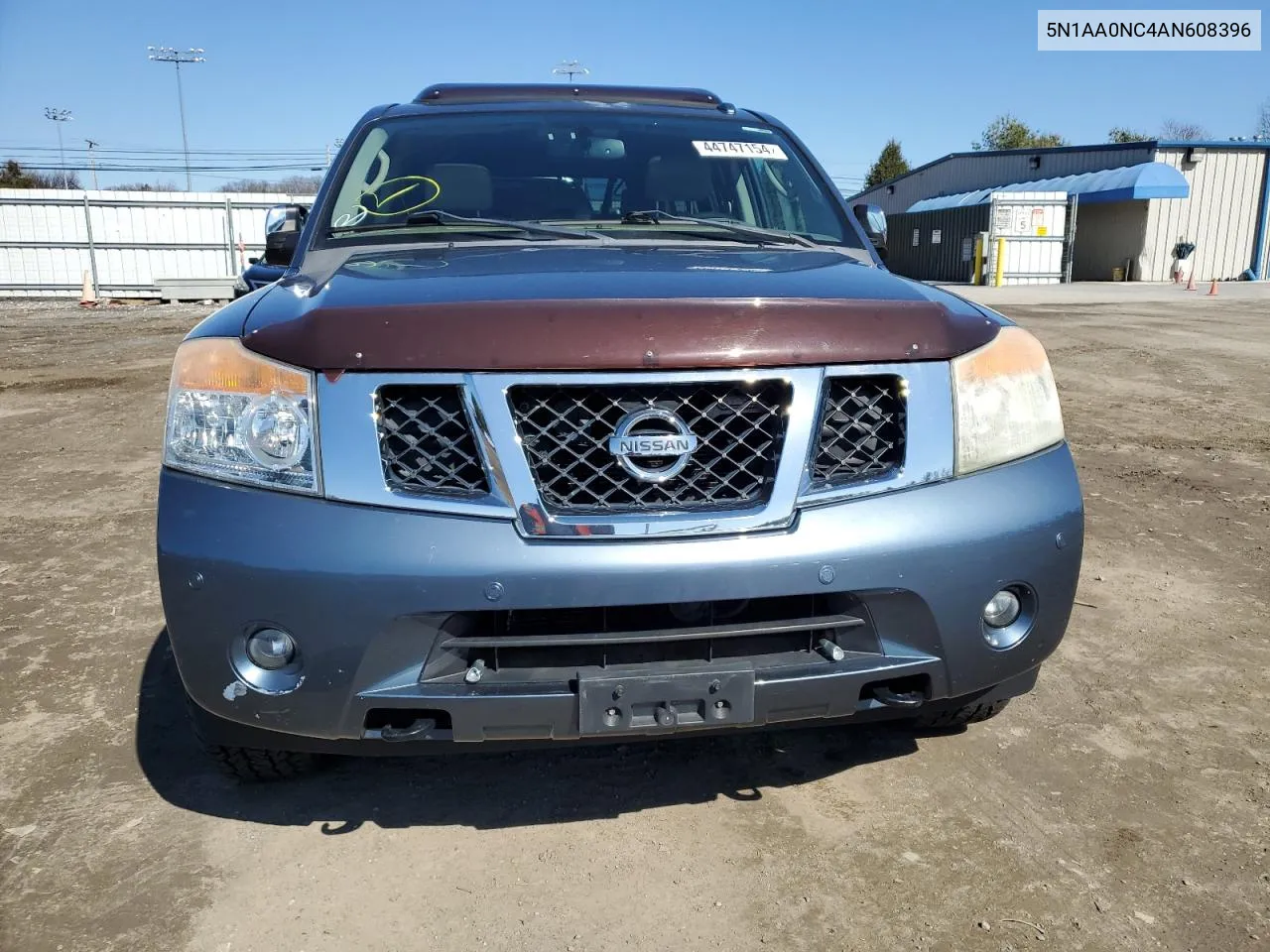 2010 Nissan Armada Se VIN: 5N1AA0NC4AN608396 Lot: 44747154