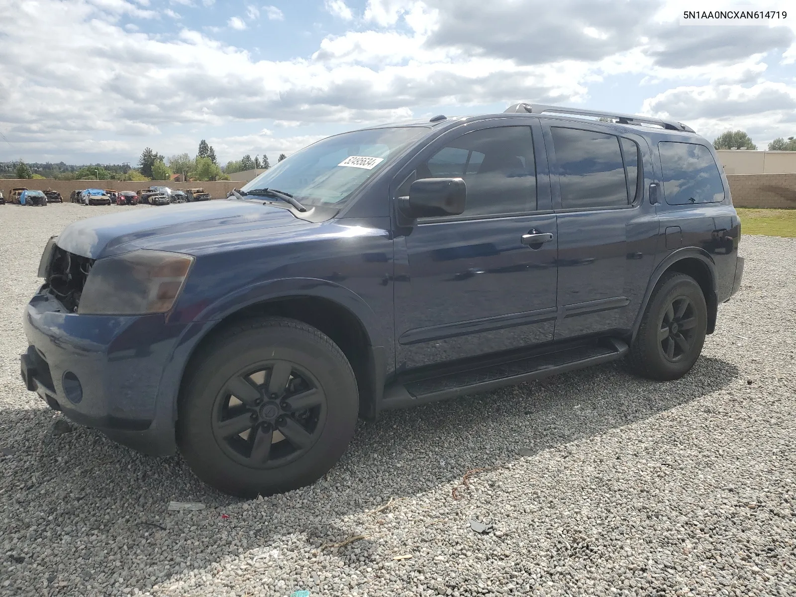 2010 Nissan Armada Se VIN: 5N1AA0NCXAN614719 Lot: 52495634