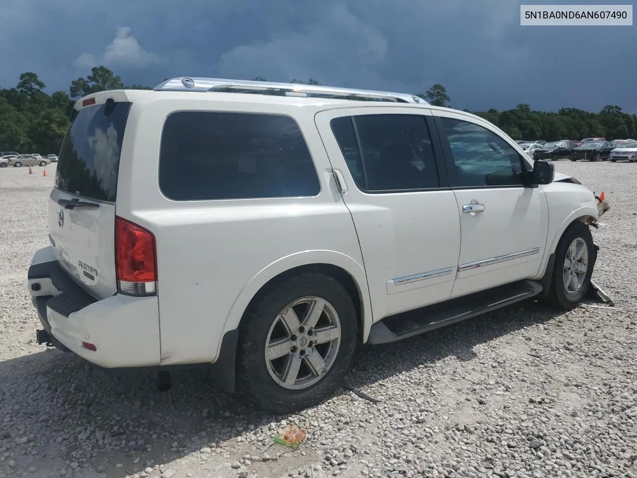 2010 Nissan Armada Se VIN: 5N1BA0ND6AN607490 Lot: 59262354