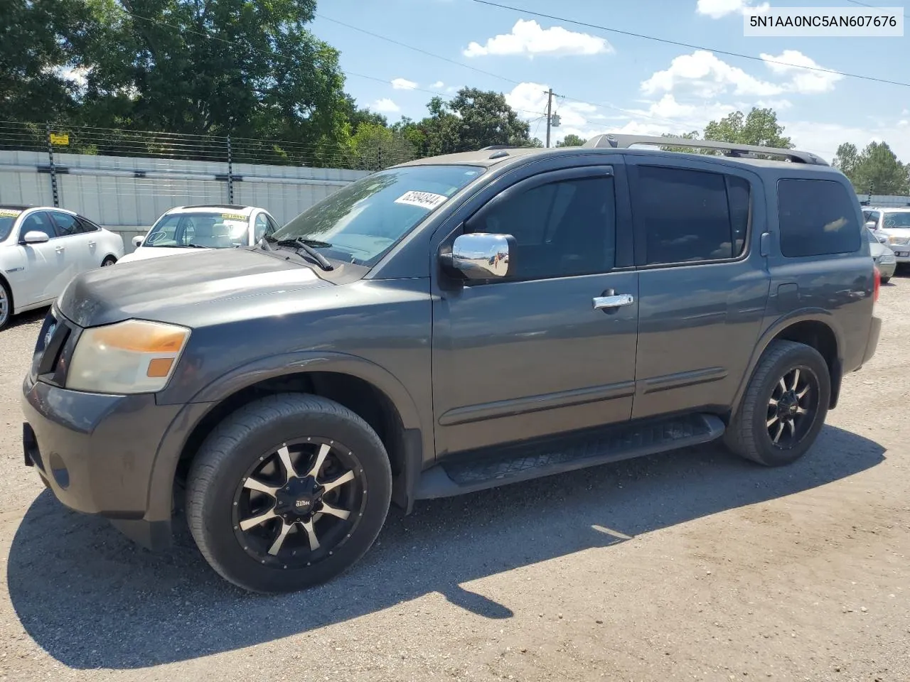 2010 Nissan Armada Se VIN: 5N1AA0NC5AN607676 Lot: 62994844