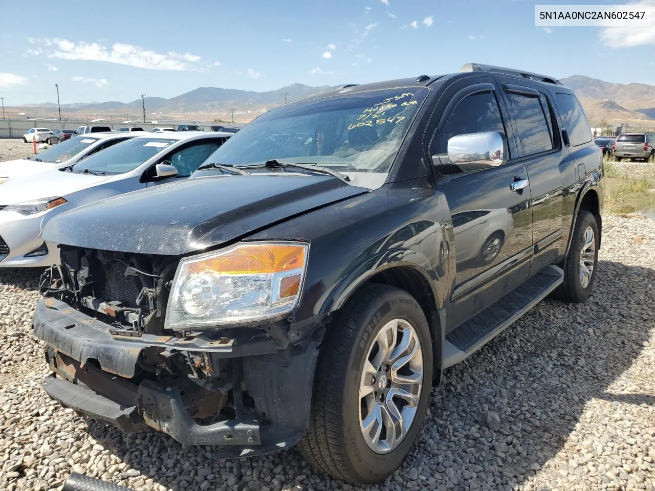 2010 Nissan Armada Se VIN: 5N1AA0NC2AN602547 Lot: 67528724