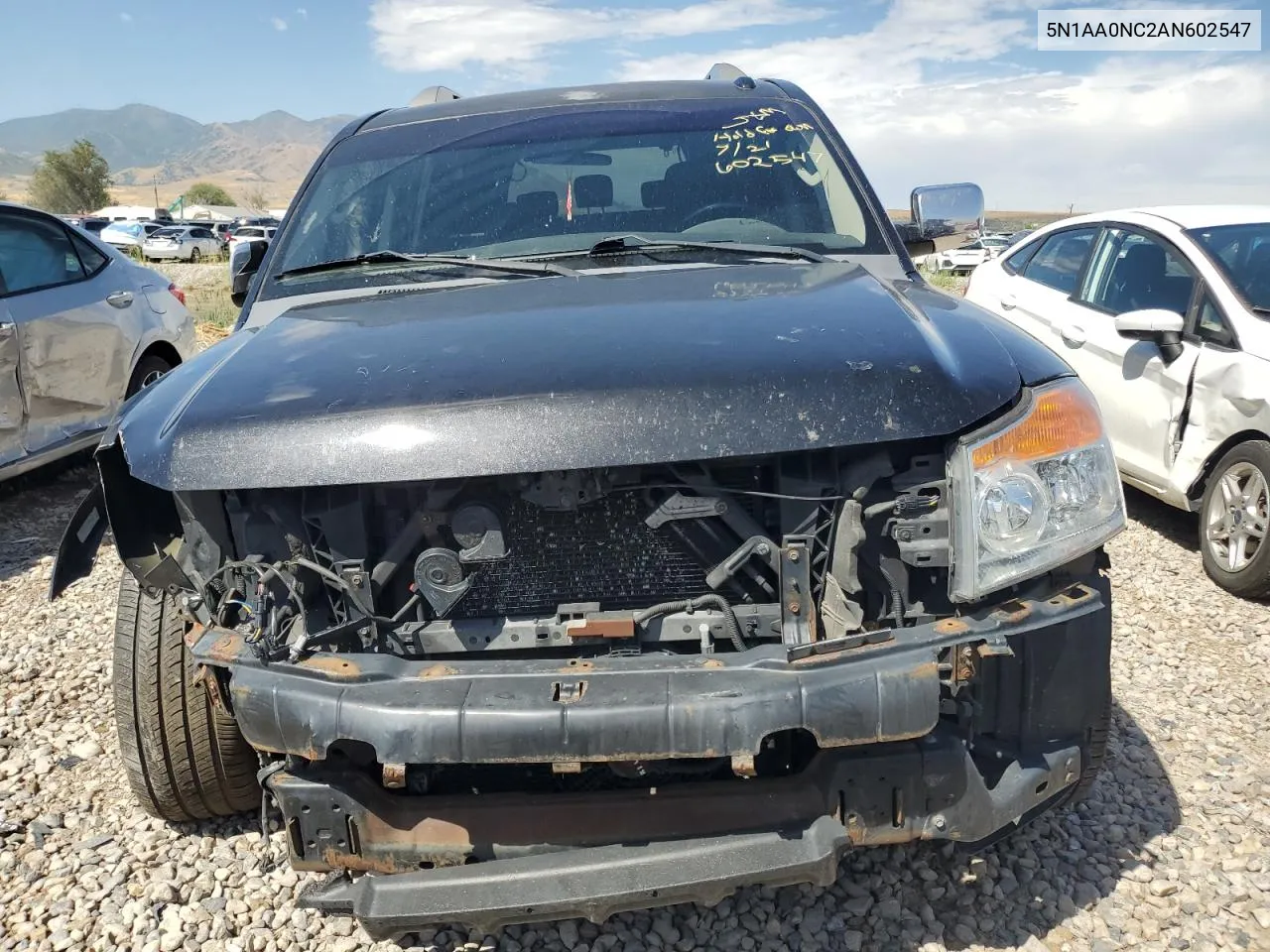 2010 Nissan Armada Se VIN: 5N1AA0NC2AN602547 Lot: 67528724