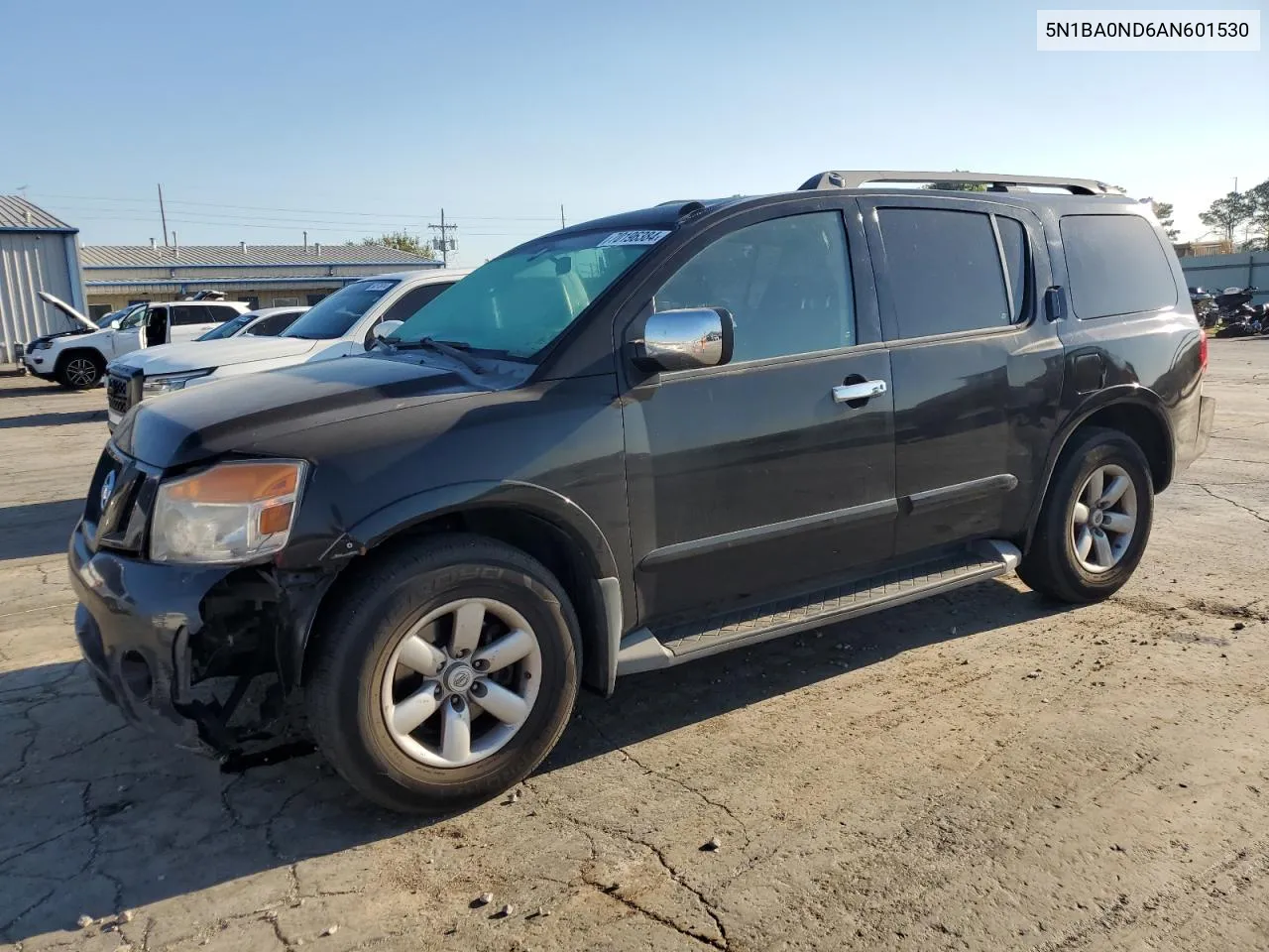 2010 Nissan Armada Se VIN: 5N1BA0ND6AN601530 Lot: 70196384