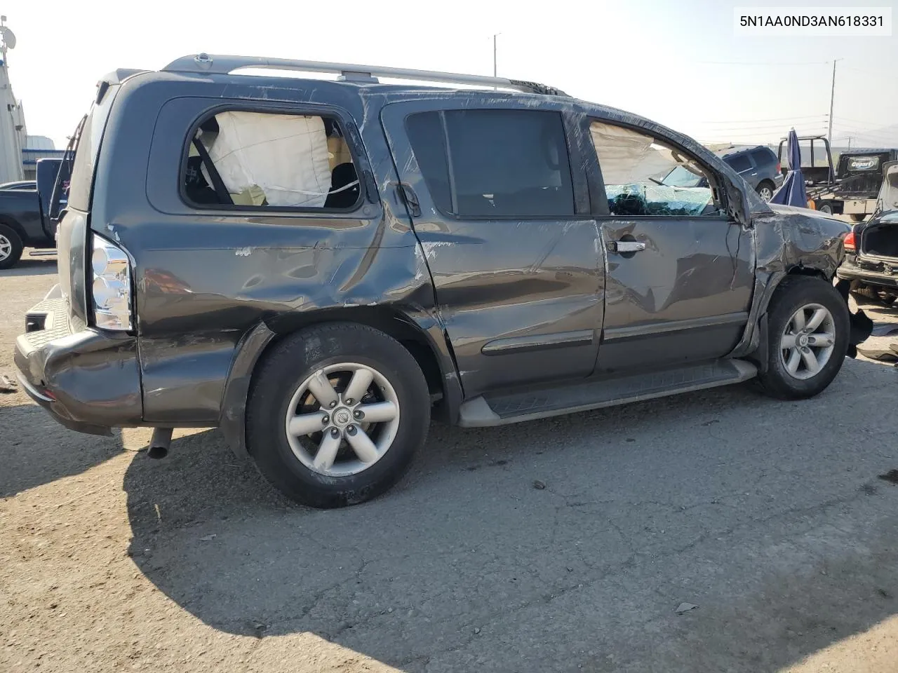 2010 Nissan Armada Se VIN: 5N1AA0ND3AN618331 Lot: 70318924