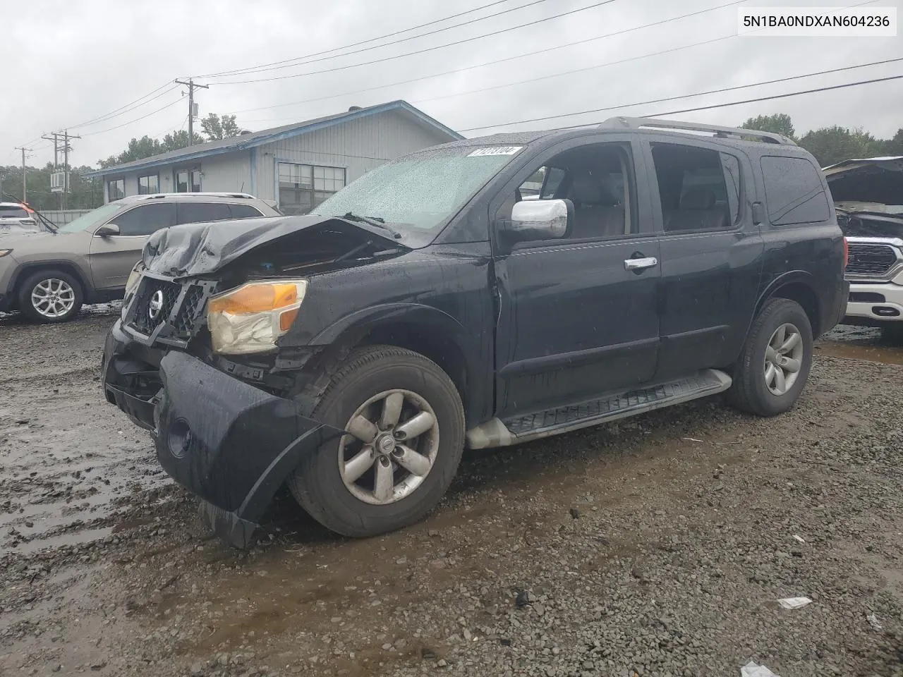 2010 Nissan Armada Se VIN: 5N1BA0NDXAN604236 Lot: 71273104