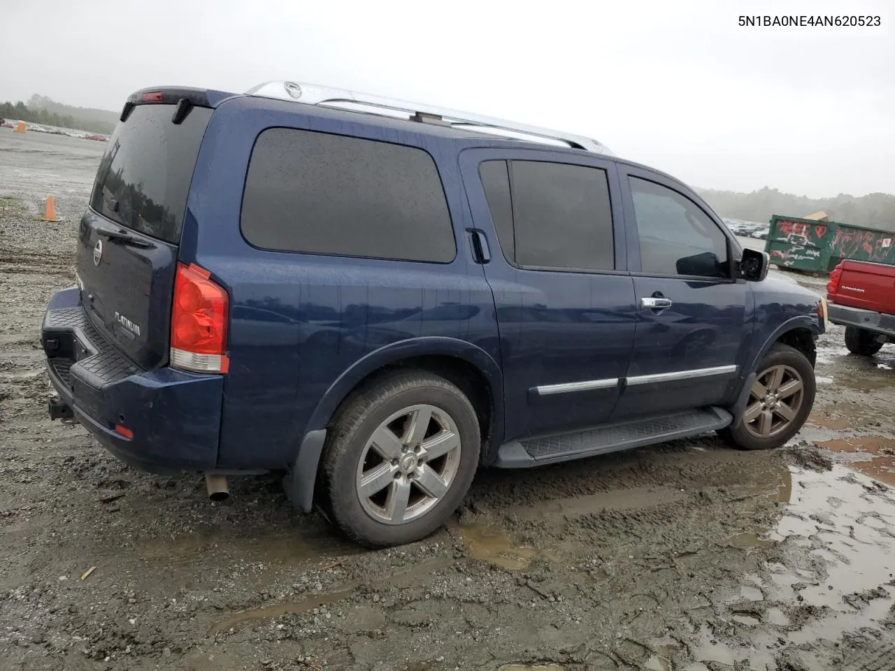 2010 Nissan Armada Platinum VIN: 5N1BA0NE4AN620523 Lot: 71368094