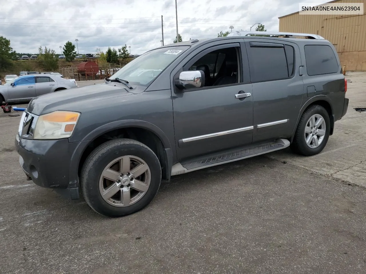 2010 Nissan Armada Platinum VIN: 5N1AA0NE4AN623904 Lot: 71393094