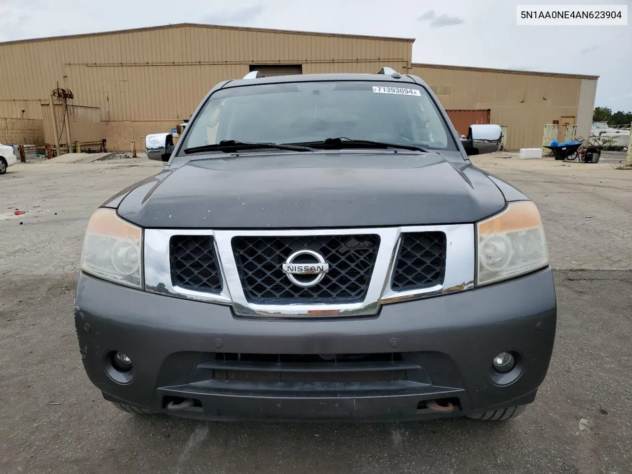 2010 Nissan Armada Platinum VIN: 5N1AA0NE4AN623904 Lot: 71393094