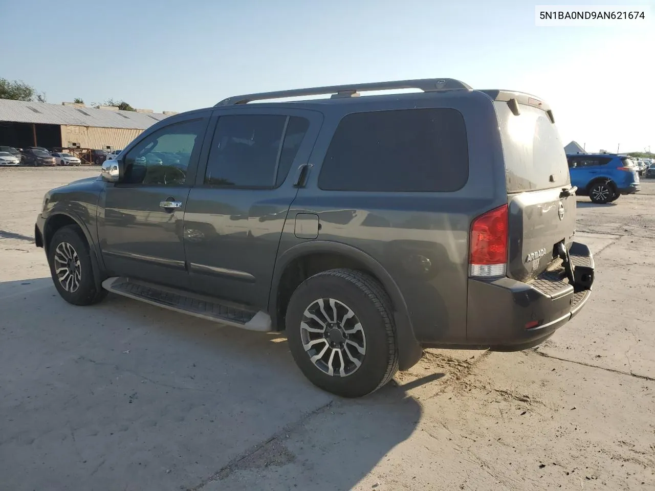 2010 Nissan Armada Se VIN: 5N1BA0ND9AN621674 Lot: 72160624