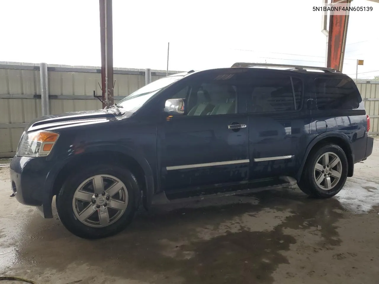 2010 Nissan Armada Platinum VIN: 5N1BA0NF4AN605139 Lot: 72936924