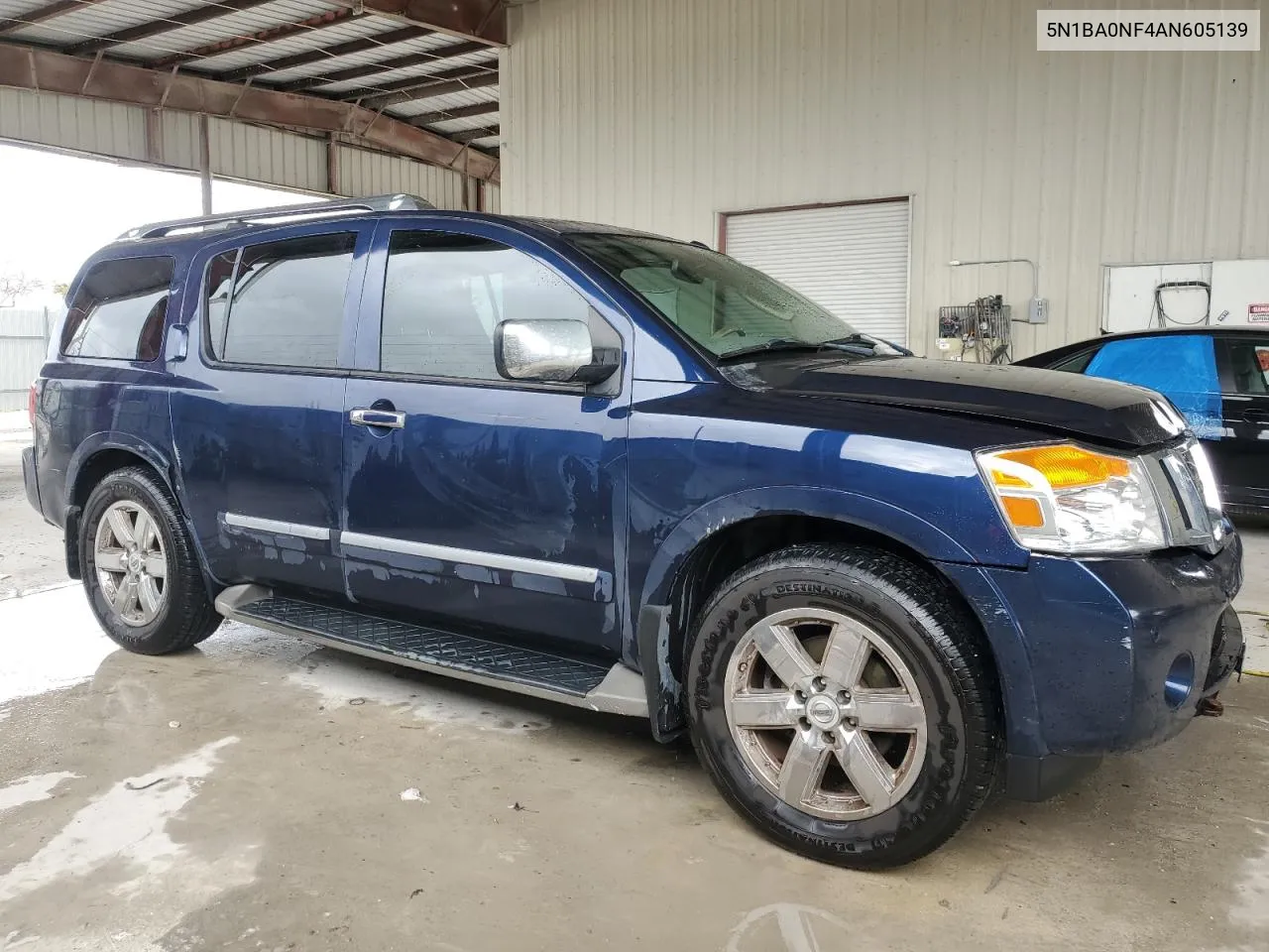 2010 Nissan Armada Platinum VIN: 5N1BA0NF4AN605139 Lot: 72936924