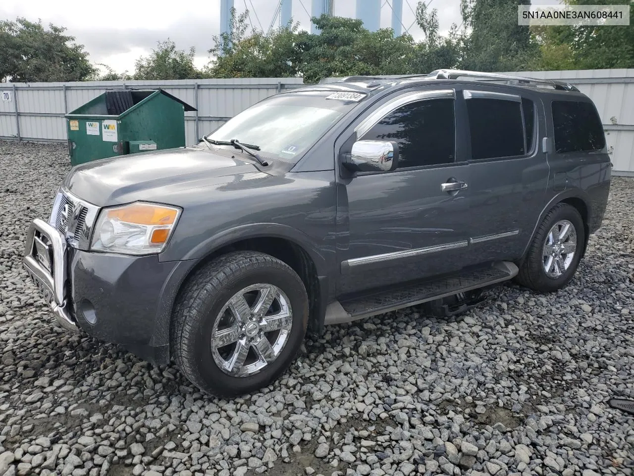 2010 Nissan Armada Platinum VIN: 5N1AA0NE3AN608441 Lot: 73091384