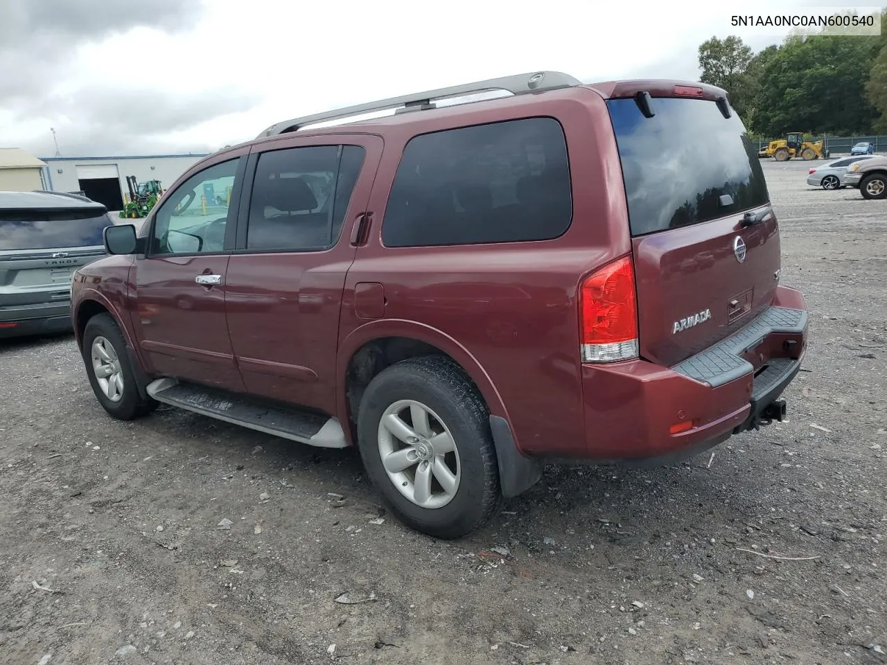 2010 Nissan Armada Se VIN: 5N1AA0NC0AN600540 Lot: 73143454