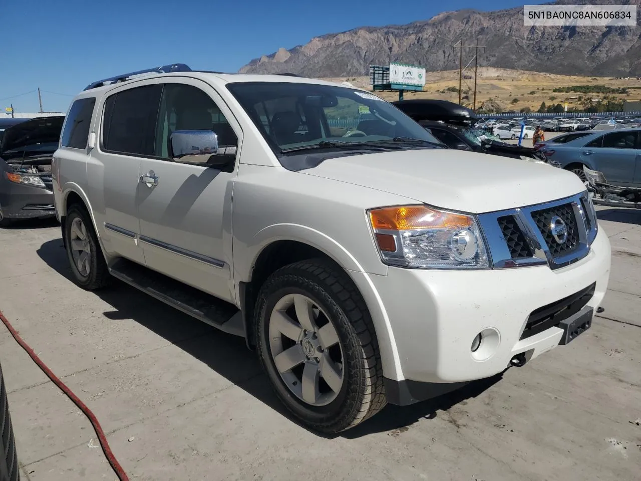 2010 Nissan Armada Se VIN: 5N1BA0NC8AN606834 Lot: 73182784