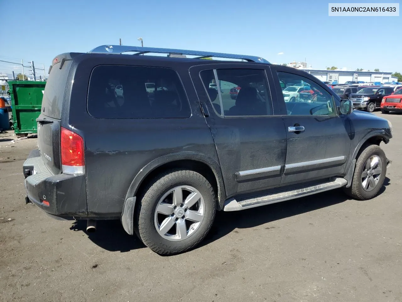 2010 Nissan Armada Se VIN: 5N1AA0NC2AN616433 Lot: 73409274