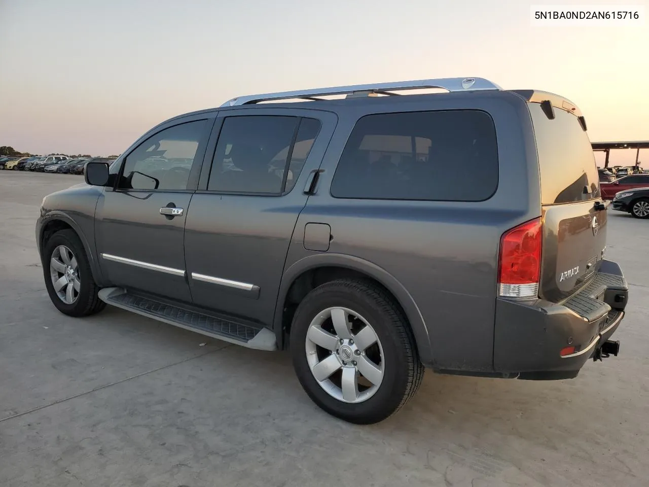 2010 Nissan Armada Se VIN: 5N1BA0ND2AN615716 Lot: 73530354