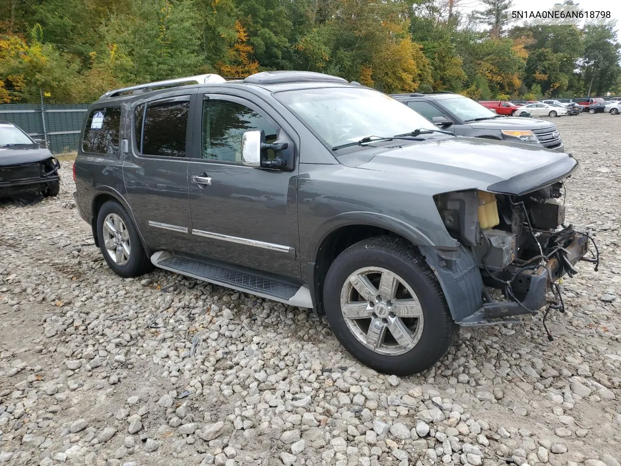 2010 Nissan Armada Platinum VIN: 5N1AA0NE6AN618798 Lot: 73664634