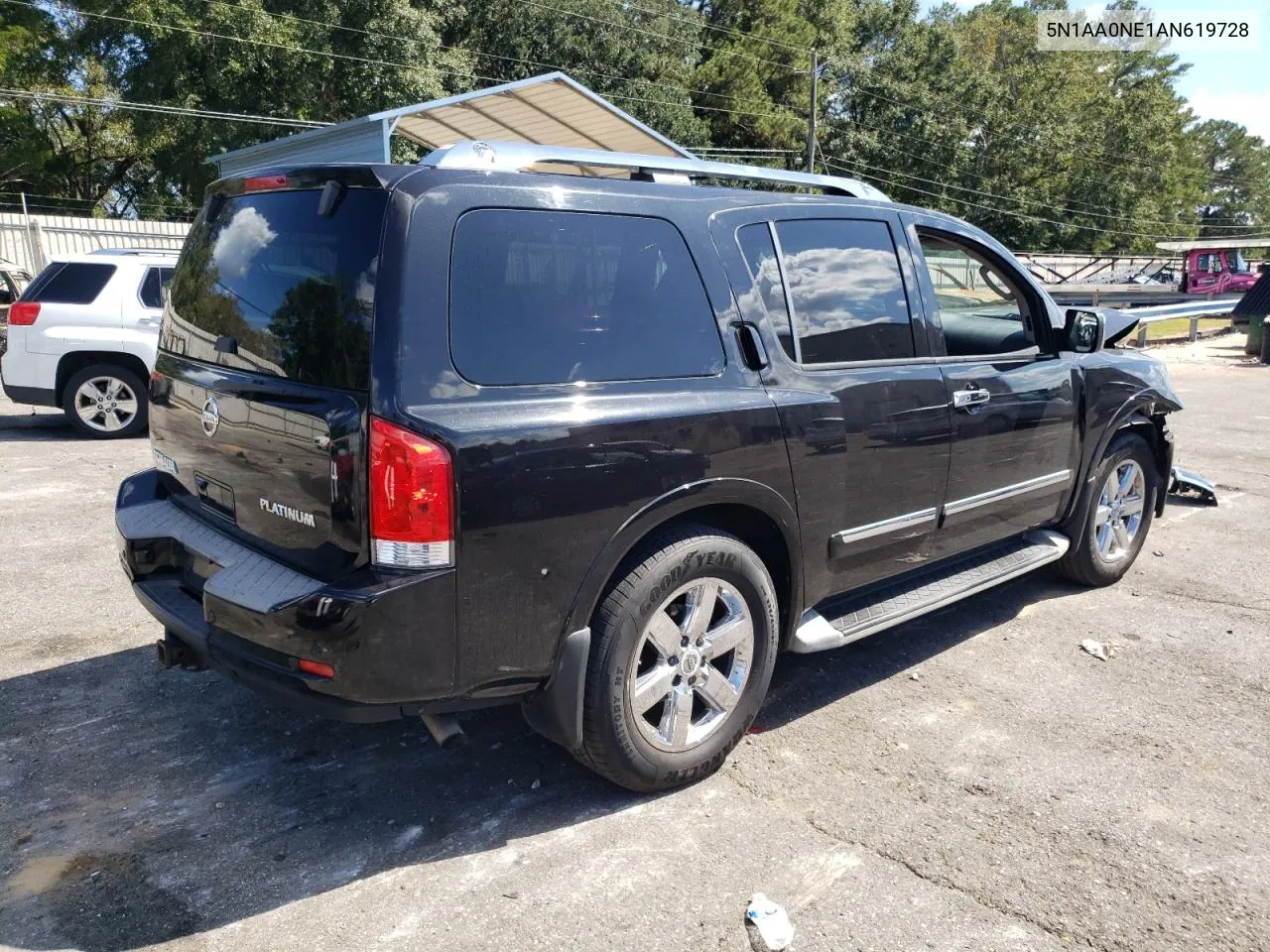 2010 Nissan Armada Platinum VIN: 5N1AA0NE1AN619728 Lot: 73775744