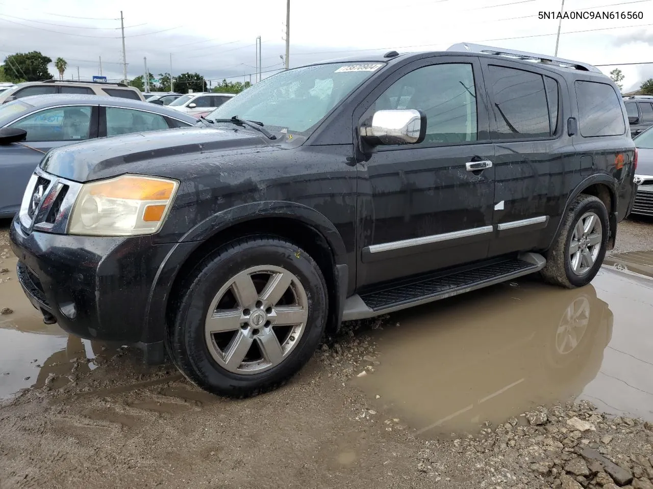 2010 Nissan Armada Se VIN: 5N1AA0NC9AN616560 Lot: 73870904