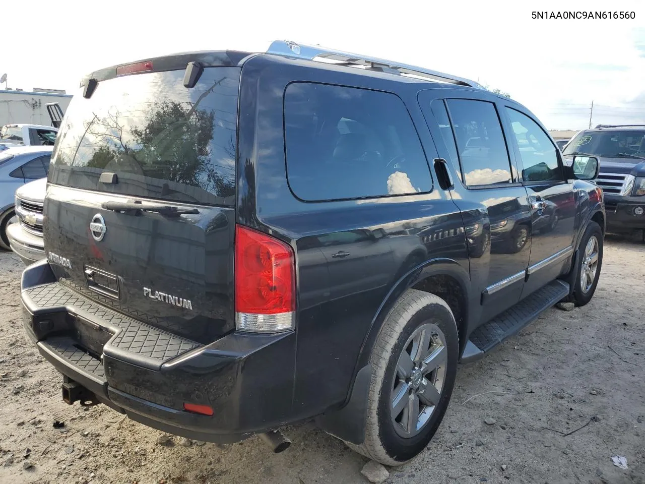 2010 Nissan Armada Se VIN: 5N1AA0NC9AN616560 Lot: 73870904