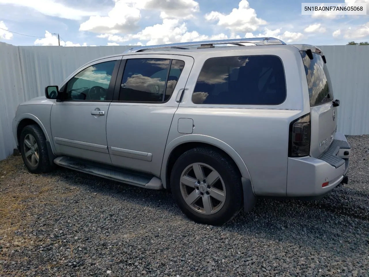 2010 Nissan Armada Platinum VIN: 5N1BA0NF7AN605068 Lot: 75186814