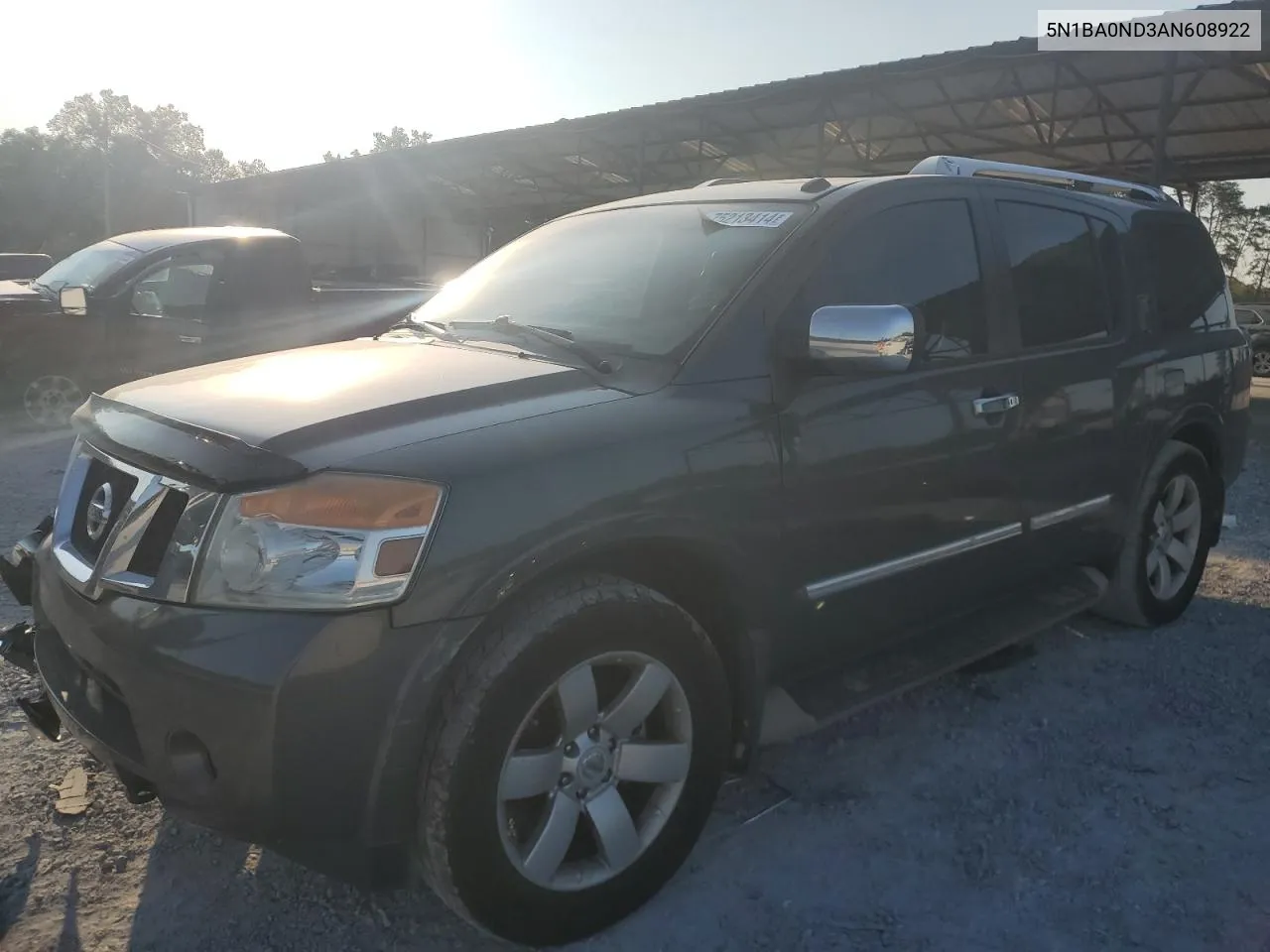 2010 Nissan Armada Se VIN: 5N1BA0ND3AN608922 Lot: 75213414