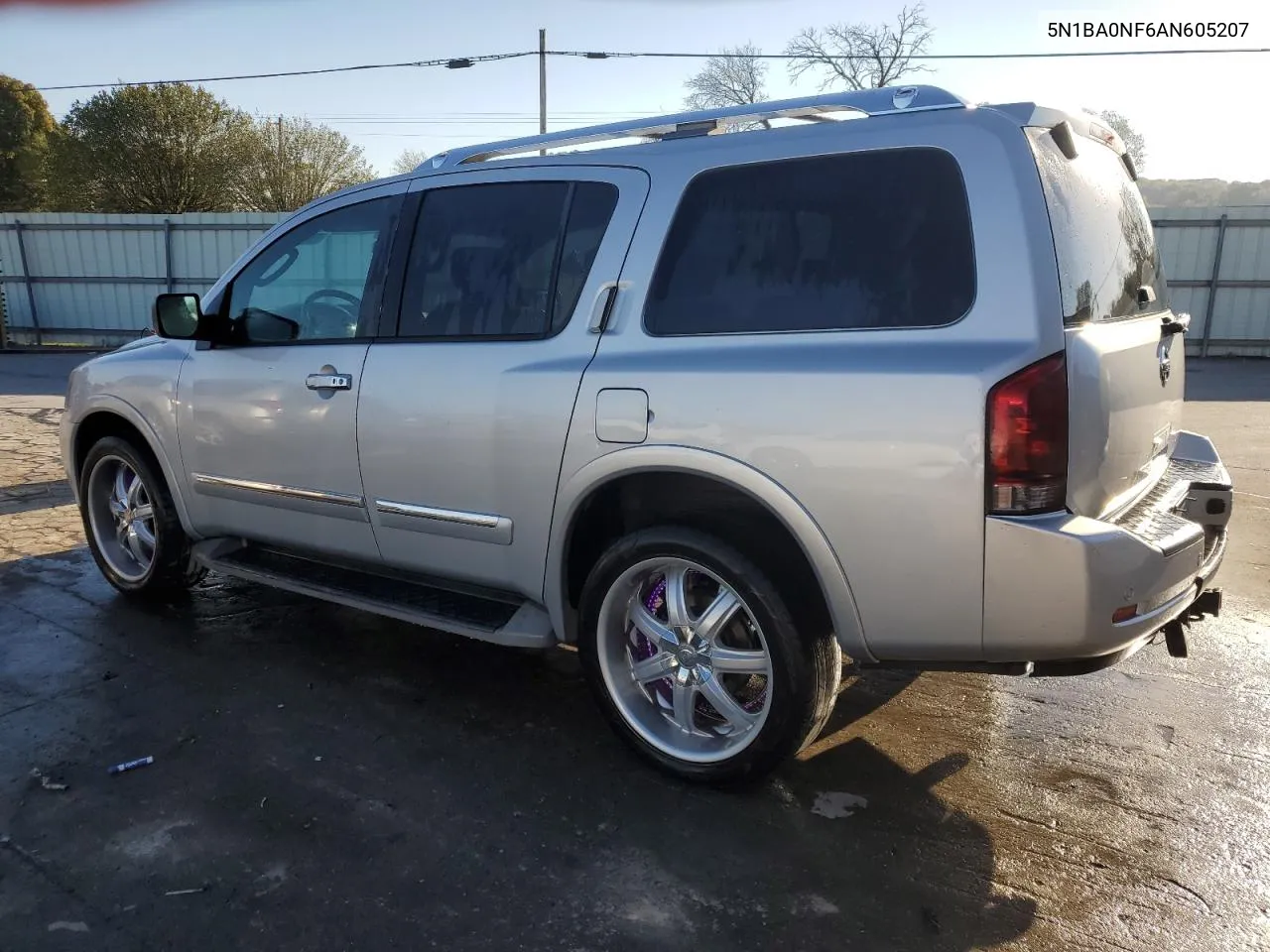 2010 Nissan Armada Platinum VIN: 5N1BA0NF6AN605207 Lot: 75483064