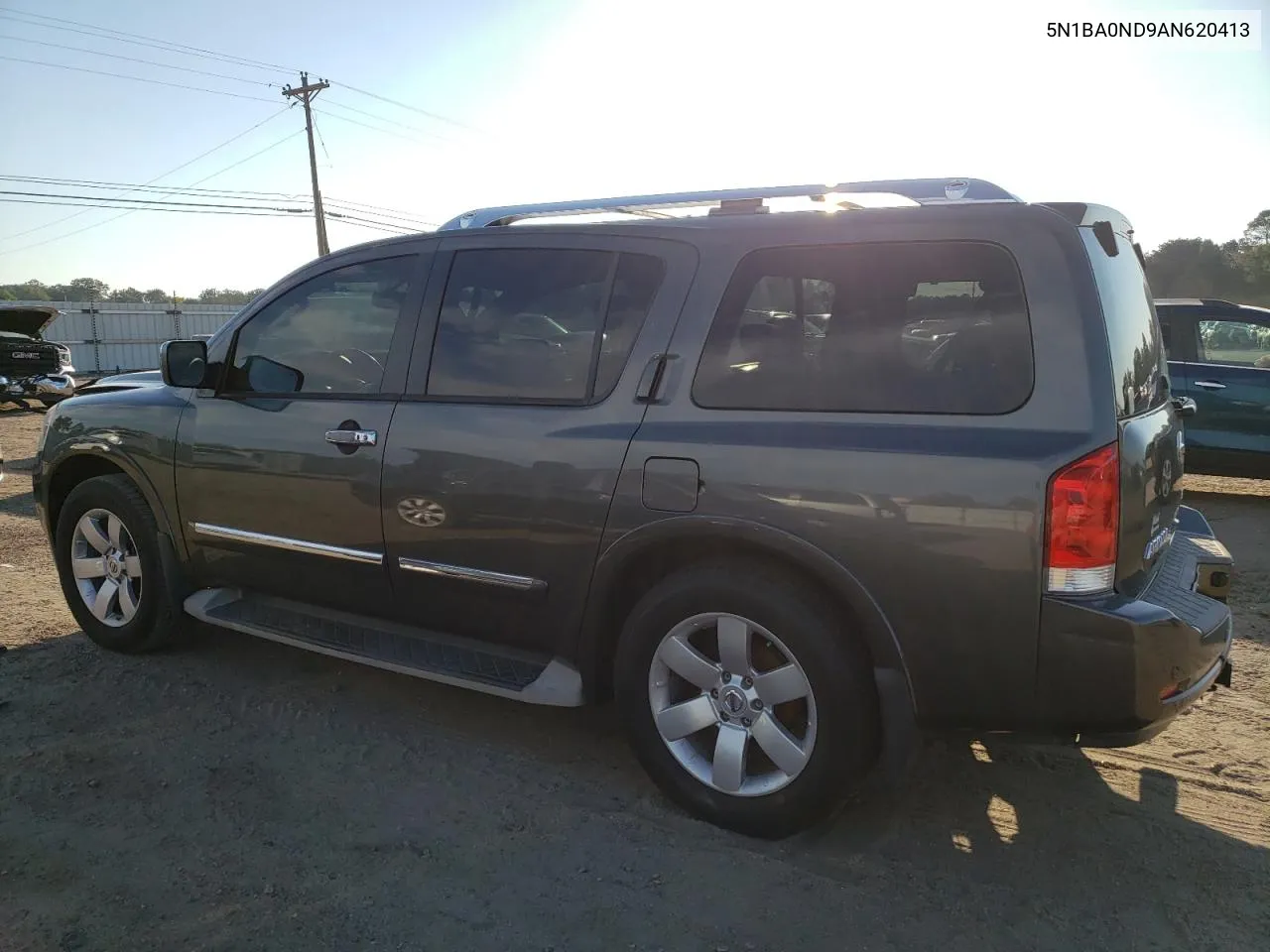 2010 Nissan Armada Se VIN: 5N1BA0ND9AN620413 Lot: 75501704