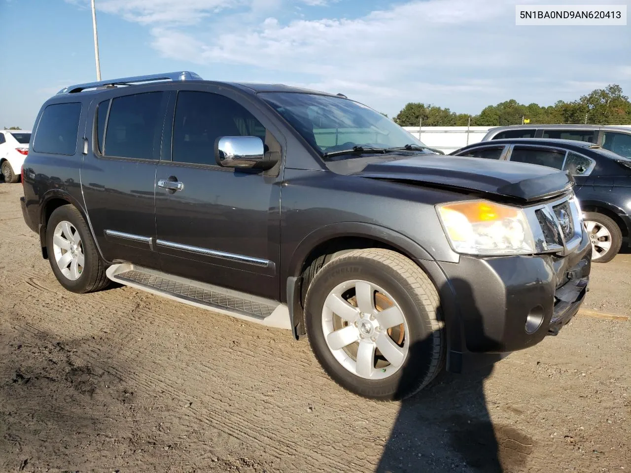 2010 Nissan Armada Se VIN: 5N1BA0ND9AN620413 Lot: 75501704